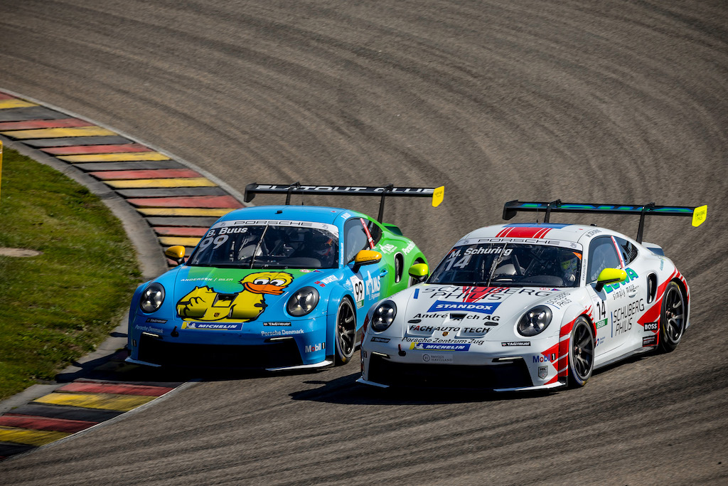 Bastian Buus sejrede igen – og kom tættere på toppen
(Foto: Porsche Motorsport)